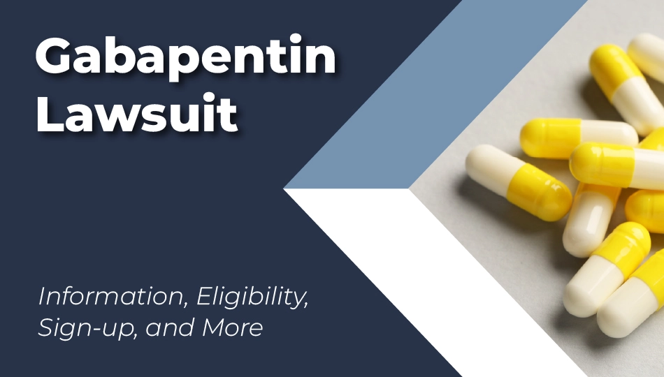 Cover image for the Gabapentin lawsuit page.