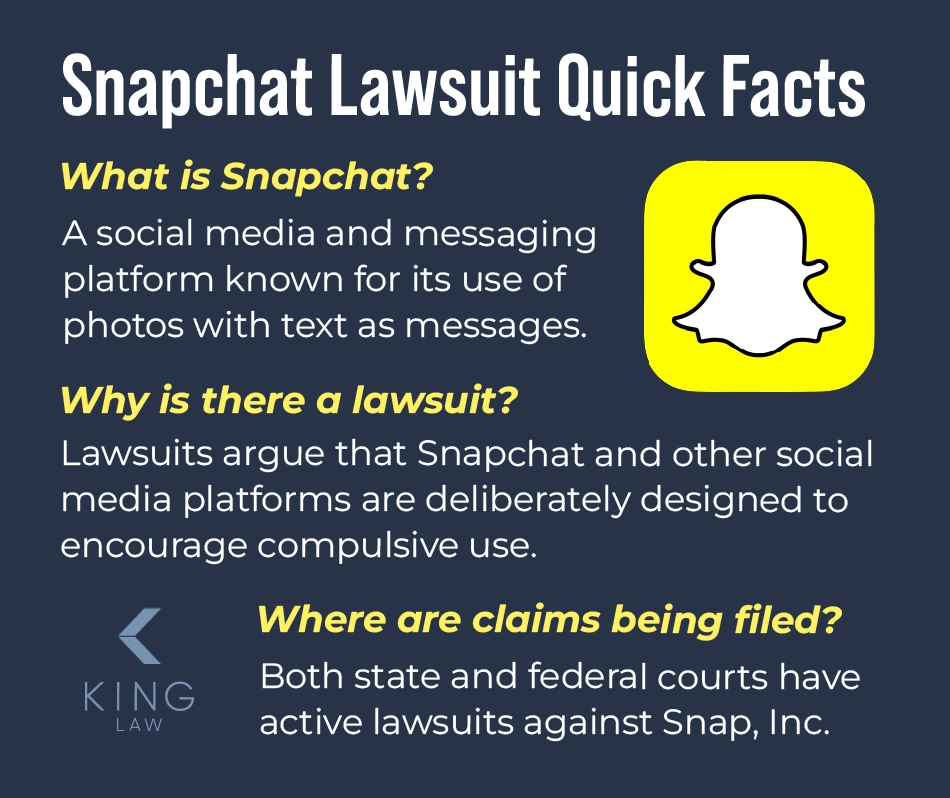 3 quick question and answers about the Snapchat lawsuit.