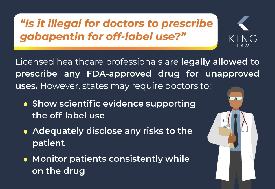 Explains how doctors can prescribe drugs off-label.